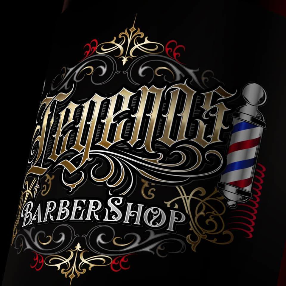 Legends Barbershop interiör